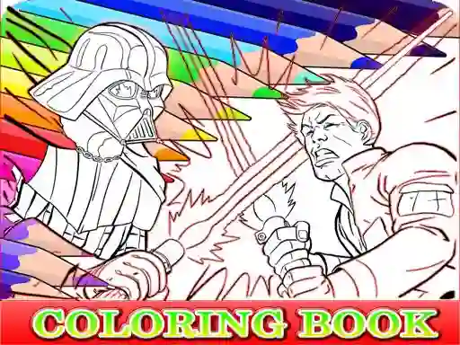 Mchezo Coloring Book for Darth Vader online