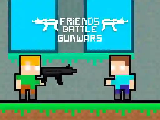 Mchezo Friends Battle Gunwars online