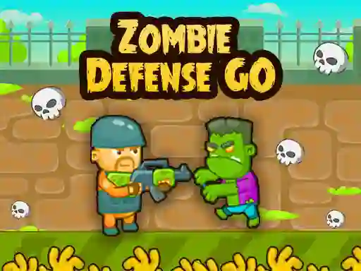 Mchezo Zombie Defense GO online
