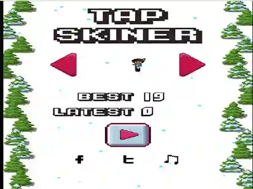Mchezo Tap Skier online