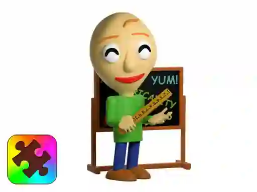 Mchezo Baldie Jigsaw Challenge online