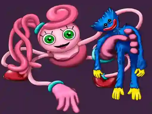 Mchezo Mommy Stikman Vs Huggy Wuggy online