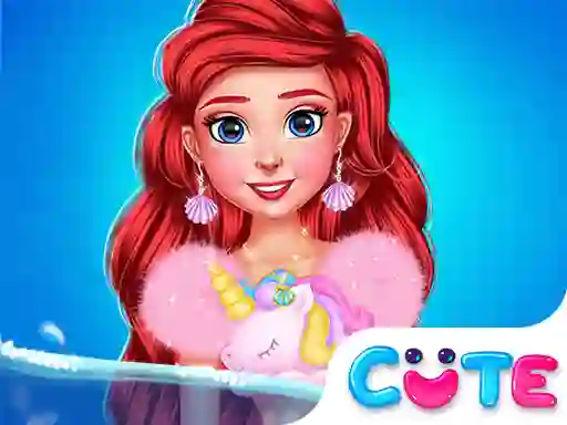 Mchezo Princess Turned Into Mermaid online