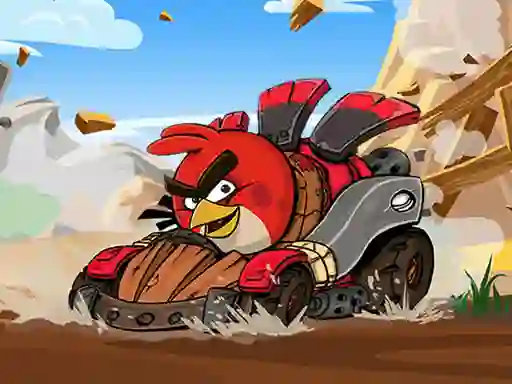 Mchezo Angry Birds Kart Hidden Stars online