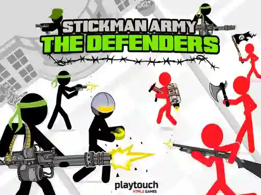 Mchezo Stickman Army: The Defenders online
