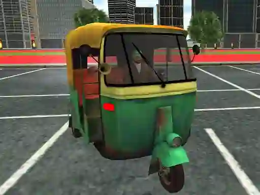 Mchezo TukTuk Rickshaw City Driving Sim online