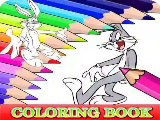 Mchezo Coloring Book for Bugs Bunny online