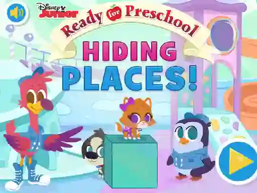 Mchezo Ready for Preschool Hiding Places online