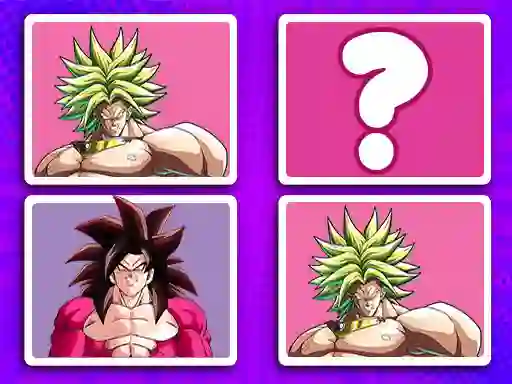 Mchezo DragonBall Match Cards online