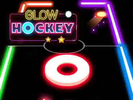 Mchezo Glow Hockey online