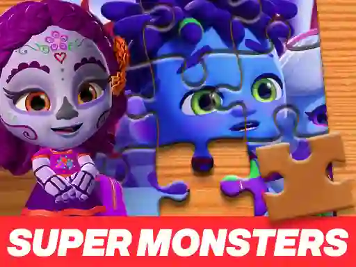 Mchezo Super Monsters Jigsaw Puzzle online
