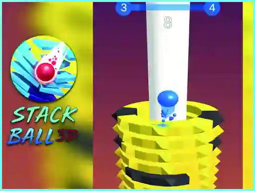 Mchezo Stack Bounce Ball 3d online