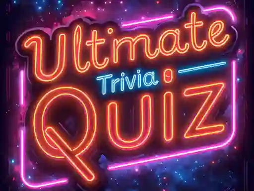 Mchezo Ultimate Trivia Quiz online