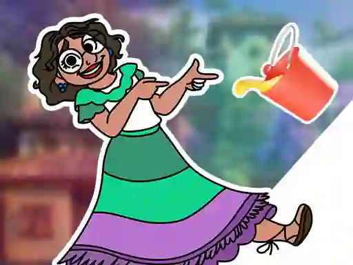 Mchezo Encanto Coloring Book online
