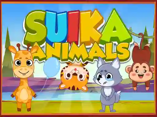 Mchezo Suika Animals online