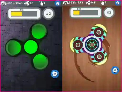 Mchezo Hand Spinner Simulator online