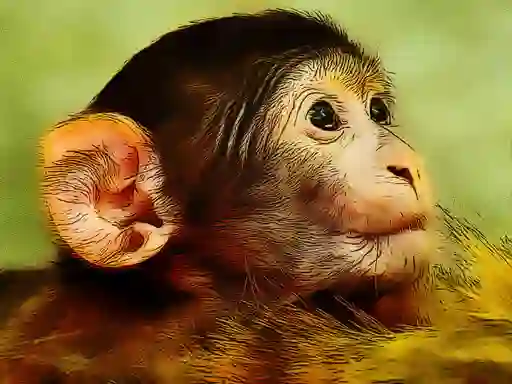 Mchezo Funny Baby Monkey online