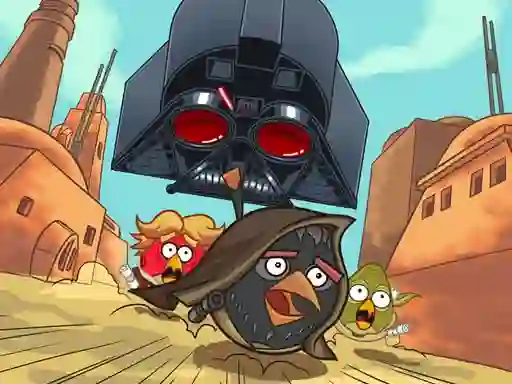 Mchezo Angry Birds Star Wars Coloring online