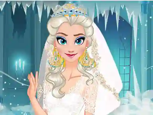 Mchezo Ice Queen Wedding Planner online