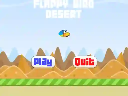 Mchezo FLAPPY BIRD DESERT online