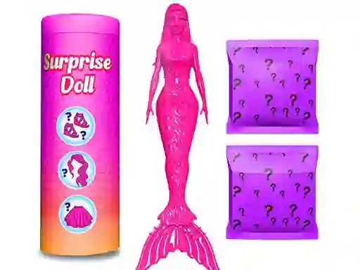 Mchezo Color Reveal Mermaid Doll online
