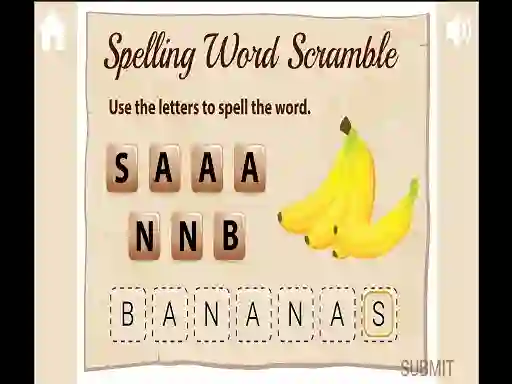 Mchezo Spelling Word Scramble online