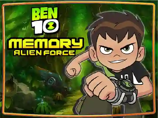 Mchezo Ben 10 Memory Alien Force online