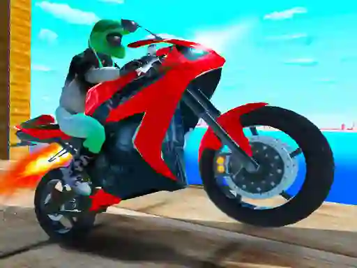 Mchezo Port Bike Stunt online