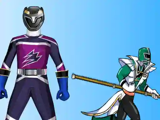 Mchezo Power Rangers Dressup online