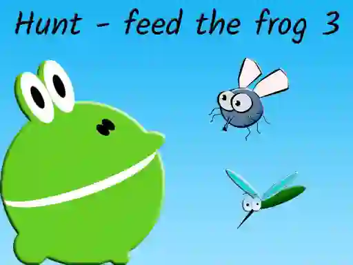 Mchezo Hunt feed the frog 3 online