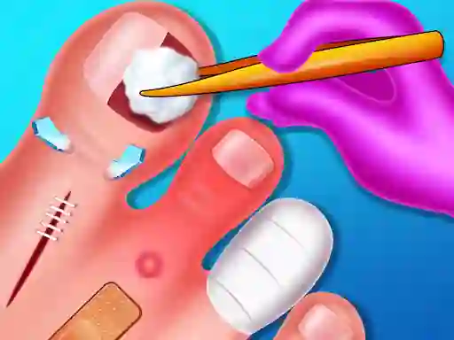 Mchezo Funny Nail Doctor online