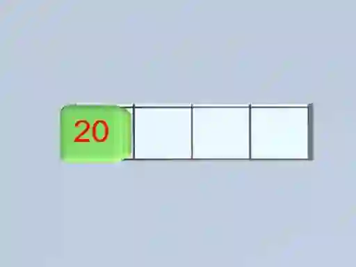 Mchezo Number Box Swipe online