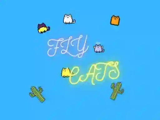 Mchezo Fly Cats online