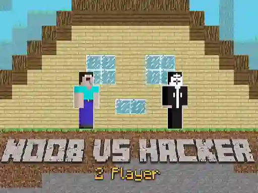 Mchezo Noob vs Hacker 2 Player online