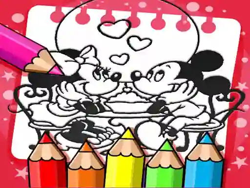 Mchezo Mickey Mouse Coloring Book online