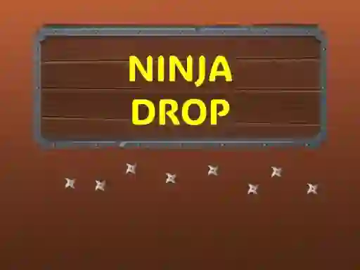 Mchezo Ninja Drop online