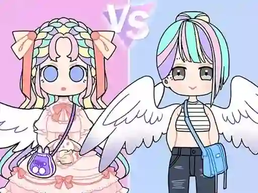 Mchezo DIY Anime Doll Dress Up online