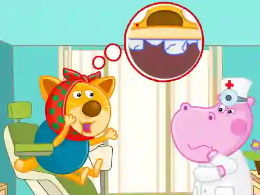 Mchezo Hippo Dentist online