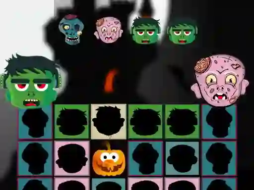 Mchezo Halloween Scarry Heads online