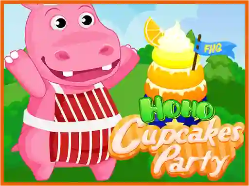 Mchezo Hoho Cupcakes Party online
