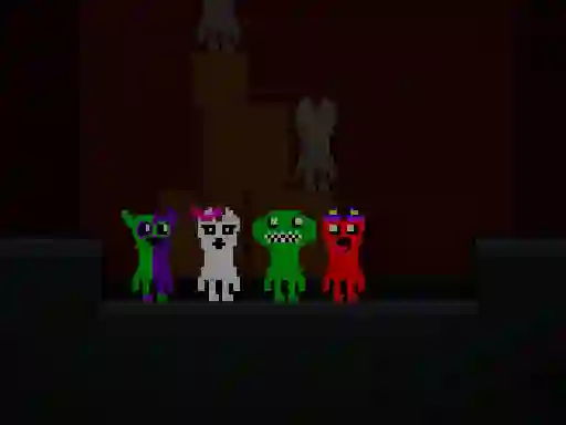 Mchezo Horror Ban Ban 1 2 Player Parkour online