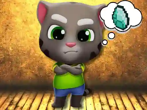 Mchezo Talking Tom Diamond Hunt online