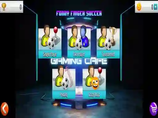 Mchezo Funny Finger Soccer online