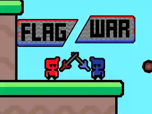 Mchezo Flag War online