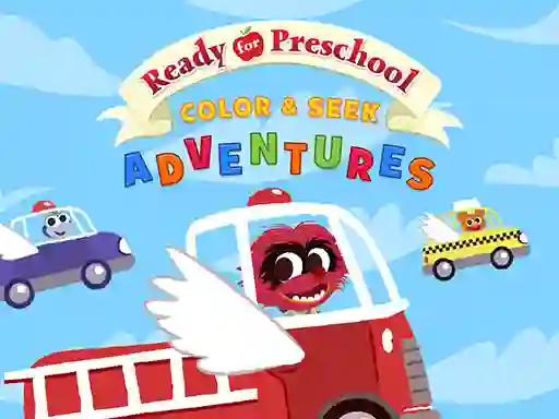 Mchezo Disney junior ready for preschool Color & Seek Adventures online