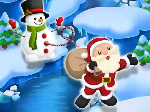 Mchezo Santa SnowMan Jump online