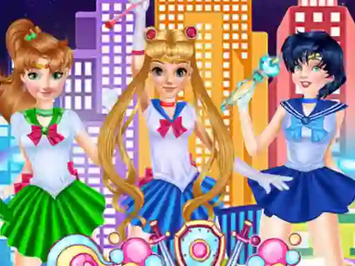 Mchezo Sailor Moon Cosplay Show online