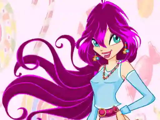 Mchezo Winx Candy Girl online