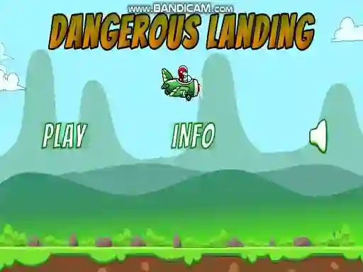 Mchezo Dangerous Landing online