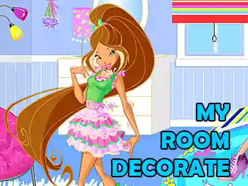 Mchezo Winx Room Decorate online